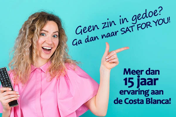 Geen zin in gedoe? Ga dan naar SAT FOR YOU!